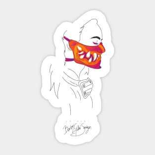 foxyofficial | shinobi Sticker